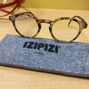 Izipizi Blue Tortise Screen Glasses (H frame)